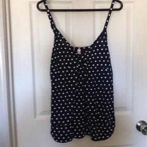 Polka dot tank